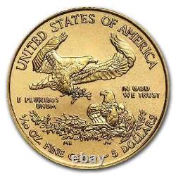 2020 1/10 oz American Gold Eagle BU (withU. S. Mint Box)