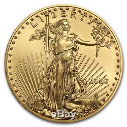 2020 1/10 oz American Gold Eagle Mint State
