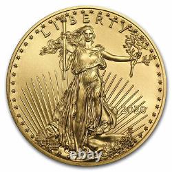 2020 1 oz American Gold Eagle BU (withU. S. Mint Box)