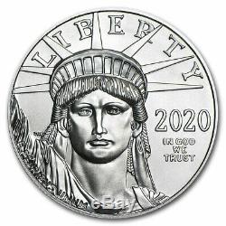 2020 1 oz Platinum American Eagle BU (withU. S. Mint Box) SKU#206335