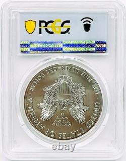 2020-2021 Silver Eagle Emergency Issue Set (4) PCGS MS70 FDOI Flag Label