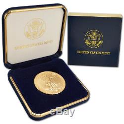 2020 American Gold Eagle 1 oz $50 BU coin in U. S. Mint Gift Box