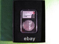 2020 American Silver Eagle, Mint Directors Series, Ngc Graded Ms 70