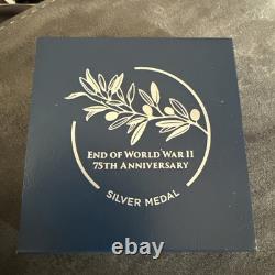 2020 End of World War II 75th Anniversary American Eagle Silver
