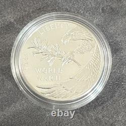 2020 End of World War II 75th Anniversary American Eagle Silver