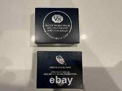 2020 End of World War II 75th Anniversary American Eagle V75.999 Silver 20XF
