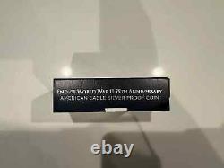 2020 End of World War II 75th Anniversary American Eagle V75.999 Silver 20XF