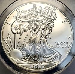 2020 (P) $1 SILVER EAGLE ANACS MS70 Emergency Strike Philadelphia Mint #634-#637