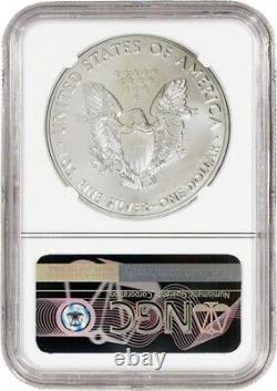 2020 (P) $1 Silver American Eagle MINT ERROR Weakly Struck NGC MS67 Emergency Pr