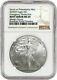 2020 (p) $1 Silver American Eagle Mint Error Weakly Struck Ngc Ms69 Philadelphia