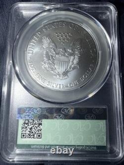 2020 SILVER EAGLE CACG MS70 PERFECT GEM MINT Ron Drzewucki Hand-Signed