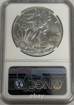 2020 Silver Eagle Mint Error NGC MS69 Anna Cabral Signed