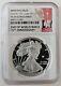 2020 W $1 Silver Eagle End Of Wwii V75 Privy Ngc Pf69 Ultra Cameo V-day Label