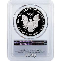 2020-W V75 (PF70DCAM) Proof Silver Eagle PCGS First Strike FS End World War II