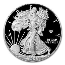 2020-W V75 Proof Silver Eagle OGP & COA End of World War II 20XF