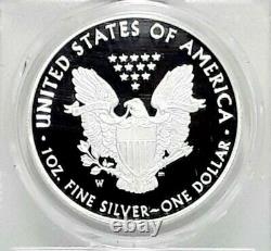 2020-w Silver Eagle Congratulations Set? Pcgs Pr70 Cleveland Blue Label Fdoi