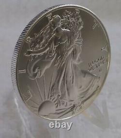 2021 $1 American Silver Eagle 1 oz Lot of 5 each Brilliant Uncirculated Type 2