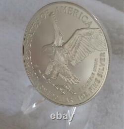 2021 $1 American Silver Eagle 1 oz Lot of 5 each Brilliant Uncirculated Type 2