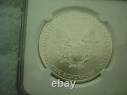 2021 $1 Silver Eagle 2 Coin Set, Type 1 Type & Type 2, CERTIFIED NGC MS70