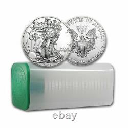 2021 1 oz American Silver Eagle BU Lot of 20