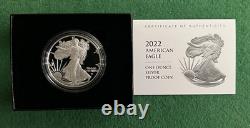 2021/2022 American Eagle PROOF (Set of 2) withCOA West Point Mint