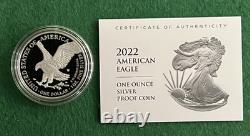 2021/2022 American Eagle PROOF (Set of 2) withCOA West Point Mint