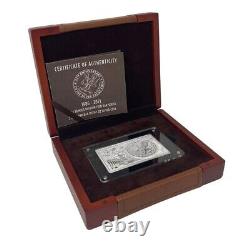 2021 35th Anniversary American Silver Eagle Coin & Bar 3oz Silver Set