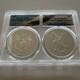 2021 American Silver Eagle Type 1 And 2 Dual Slab (2) Coin Set Pcgs Ms70