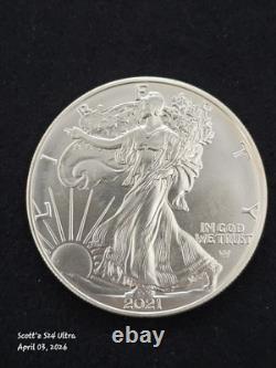 2021 American Silver Eagle BU
