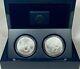 2021 American Silver Eagle Type 1 & 2 Set In Us Mint Display Case A Gift Idea B