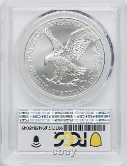 2021 American Silver Eagle Type 2 At Dusk & Dawn 35th Annv 444th PCGS MS69