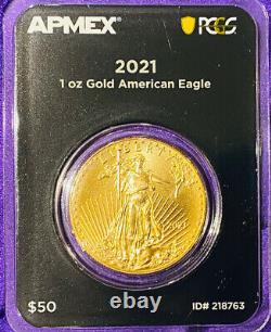 2021 American eagle 1oz Gold Type 1 APMEX mint direct PCGS
