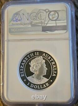 2021 Design of 2020 Australian Wedgetailed Eagle NGC Mercanti 1000 Minted