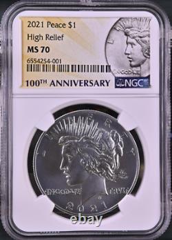 2021 P Peace Dollar NGC MS70