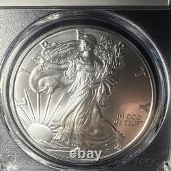 2021 P Silver Eagle $1 Emergency T1 Pcgs Ms69 First Strike Philadelphia