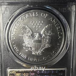 2021 P Silver Eagle $1 Emergency T1 Pcgs Ms69 First Strike Philadelphia