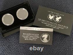2021 Reverse Proof American Silver Eagle TwoCoin Designer Edition NGC PF69 withOGP