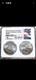 2021 Silver Eagle Last First Day Of Production In Dual Holder Ngc Ms70