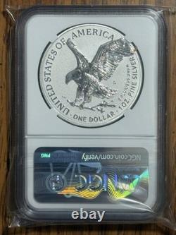 2021 S Silver Eagle T-2 REVERSE PF70 SILVER DESIGN SET MOY SIGNED