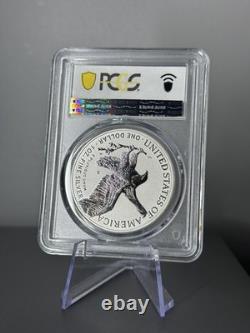 2021-S Silver Eagle Type 2 PCGS PR70 Reverse Proof Finish San Francisco Mint