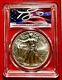 2021 Silver Eagle Pcgs Ms70 Cleveland Type 1 Mercanti Design Pop 60 Ms70 # Ltr