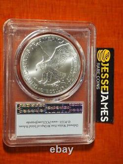 2021 Silver Eagle Pcgs Ms70 Flag First Strike 2 Coin Set Both Type 1 & Type 2