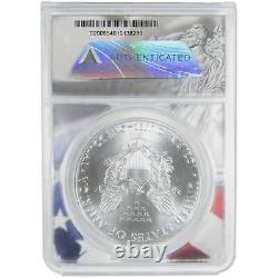 2021 Type 1&2 American Silver Eagle 2 Coin Set MS 70 ANACS SKUCPC9635