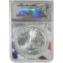 2021 Type 1&2 American Silver Eagle 2 Coin Set MS 70 ANACS SKUCPC9635