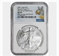 2021 US American Silver Eagle At Dawn And At Dusk 35th Anniversary 2-Coin Set