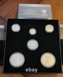 2021 US Mint American Eagle Collection Silver Proof Set