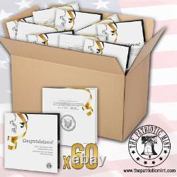 2021-W American Proof Eagle Congratulations Set (21RF) US Mint sealed box of 60