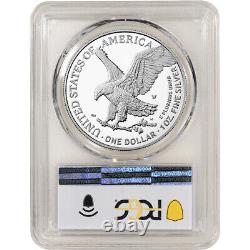 2021 W American Silver Eagle Proof Type 2 PCGS PR70 DCAM First Strike West Point