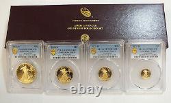 2021-W Gold Eagle Type 1 Set PCGS PR70 DCAM First Strike 21EF US Mint BR587