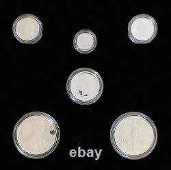 2021 W & S Us Mint Silver Eagle Limited Edition Proof Set In Ogp (21rcn)